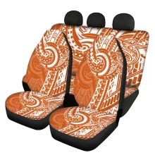 2022 Collection Comfortable Breathable Polyester Seat Protector Covers 5PCS Front Rear Full Set for Most Cars for Men