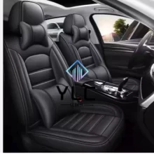 Luxury All-Season Leather Car Seat Cushion Four Seasons Accessory for GM Five-Seat Vehicle Manufactured by GM