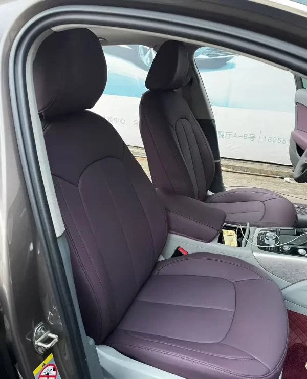 YLA Customized Full-Kit Luxury Leather Seat Covers for All Seasons Perfect Fit for AUDI Vehicles