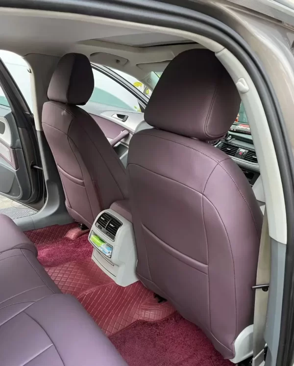 YLA Customized Full-Kit Luxury Leather Seat Covers for All Seasons Perfect Fit for AUDI Vehicles - Image 3