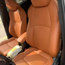 High Quality Microfiber Leather Car Seat Covers Luxury Design Custom Fit for Audi Full Set Perfect Original Car Seat Covers
