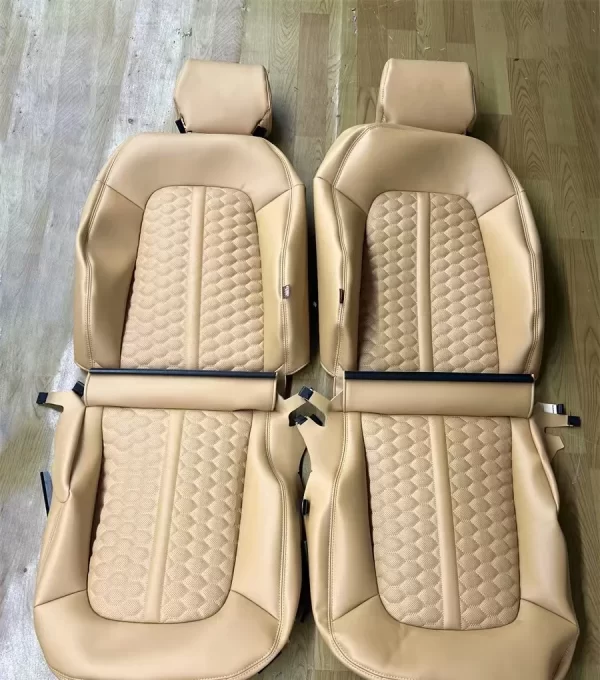High Quality Microfiber Leather Car Seat Covers Luxury Design Custom Fit for Audi Full Set Perfect Original Car Seat Covers - Image 6