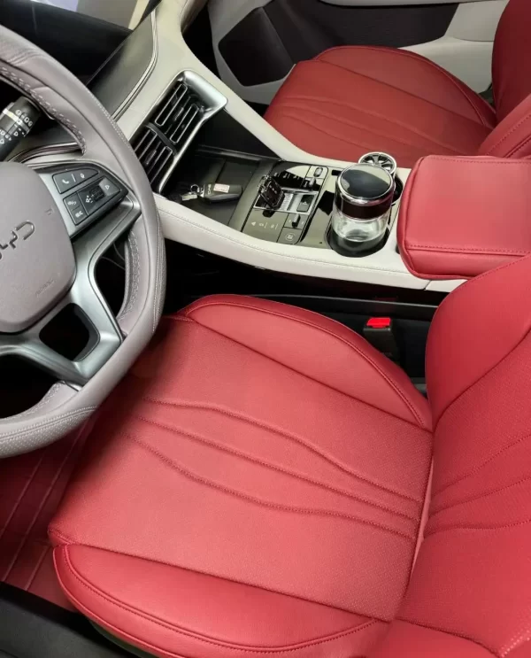 Leather Car Seat Cover Cushion Protect for BYD Auto Kits Styling Accessories Fully - Image 4