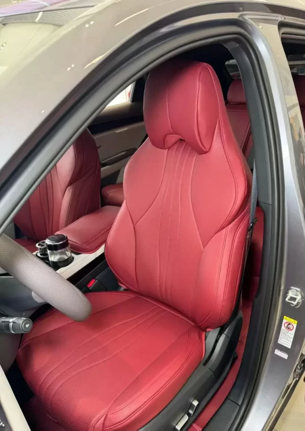 Leather Car Seat Cover Cushion Protect for BYD Auto Kits Styling Accessories Fully - Image 5