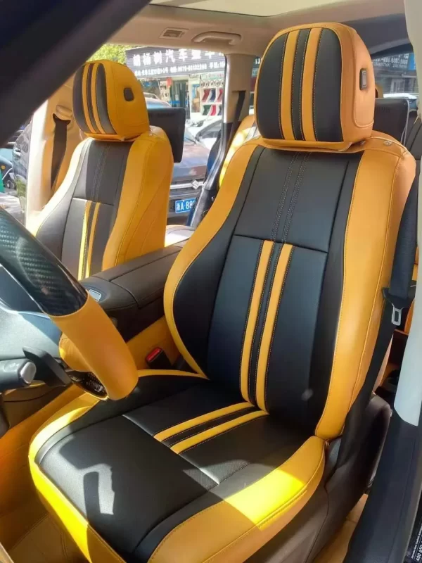 Full Set Original Custom Fit for benz gle Car Seat Covers Leather Waterproof Vehicle Cushion Cover - Image 2