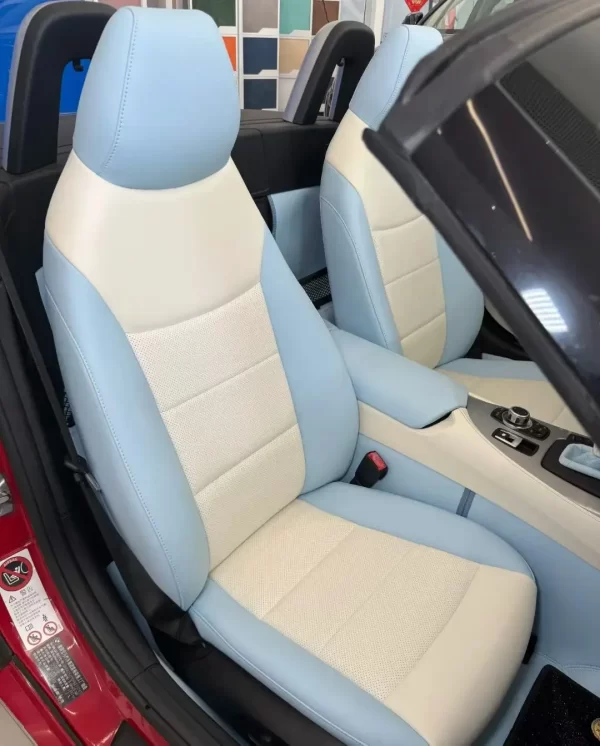 Exclusive Car Seat Cover Full Set of Waterproof Seat Protector Acceptable Customization for Bmw - Image 5