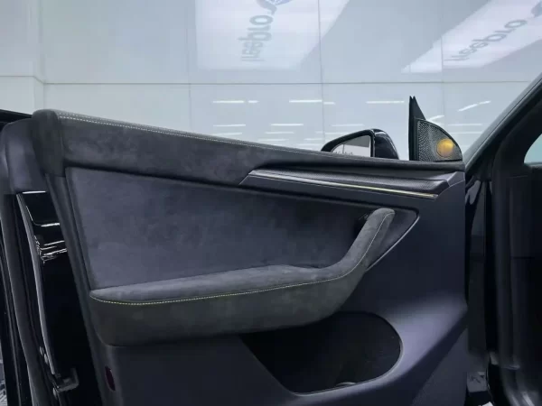 Factory High Quality Leather Alcantara Seat Cover for Tesla Model 3 Model Y Custom Size Well Fitting Car Seat Cover Full Set - Image 5