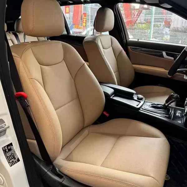 Full Set Custom Fit High Quality Perfect Fit Luxury Design Microfiber Leather Original Car Seat Covers for Benz