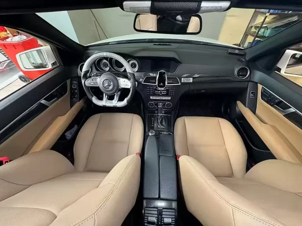 Full Set Custom Fit High Quality Perfect Fit Luxury Design Microfiber Leather Original Car Seat Covers for Benz - Image 3