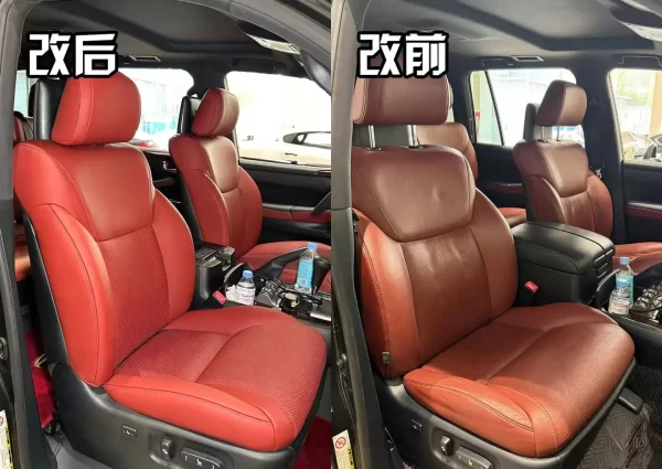 Factory Wholesale Custom Car Seat Covers Nappa Leather Suitable for All Models of High-end Luxury Seat Covers - Image 4
