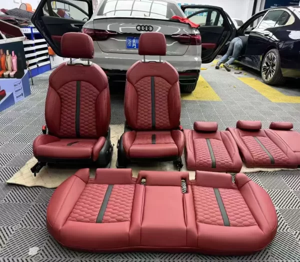 For Audi Automotive Supplies A6 Car Seat Cushion A3 A4 A5 A7 Q2Q3Q5Lq7 All-Inclusive Four Seasons Car Seat Cover