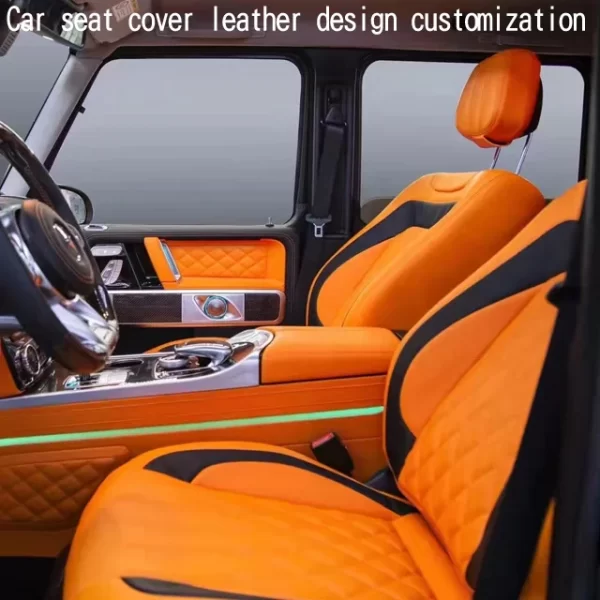 YLA Customized Car Seat Covers for Benc G Class G350 G500 G550 G63 G65 Seat Cover - Image 6