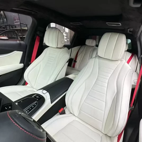 YLA Customized Car Seat Covers Leather Car Accessories Waterproof Car Seat Cover for Benz E Class