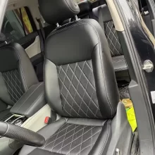 YLA Seat Cover for Volkswagen Touron Luxury Leather Custom Fit Car Accessories Seat Cover 5 Seats