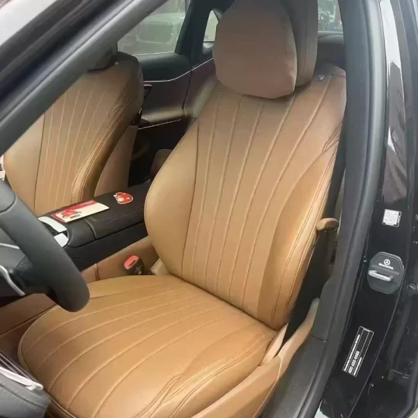 YLA Hot Sale Leather Original Custom Car Seat Covers Four Seasons Custom Car Cushion Design Full Five Seats for Mercedes Benz - Image 2