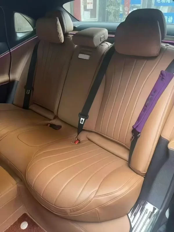 YLA Hot Sale Leather Original Custom Car Seat Covers Four Seasons Custom Car Cushion Design Full Five Seats for Mercedes Benz - Image 4