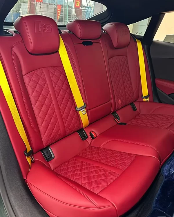 YLA Factory Customized Luxury Fashion Car Interior Accessories Comfortable Leather Car Seat Covers for Audi BMW Benz Toyota - Image 5