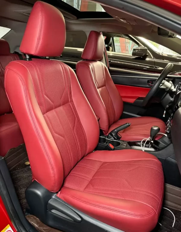 YLA New Design Factory Car Seat Protector High Quality Leather Original Car Accessories Full Set Car Seat Covers - Image 2