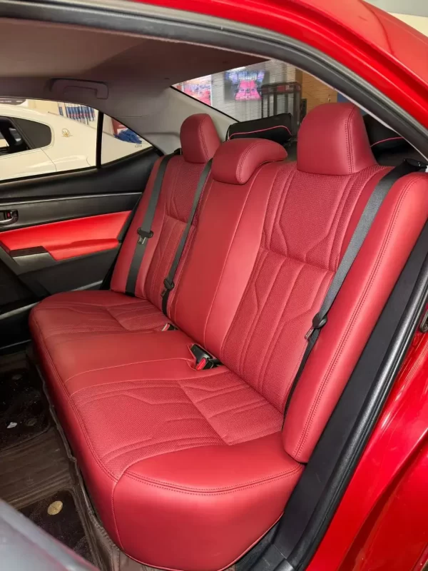 YLA New Design Factory Car Seat Protector High Quality Leather Original Car Accessories Full Set Car Seat Covers - Image 3