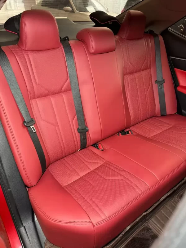 YLA New Design Factory Car Seat Protector High Quality Leather Original Car Accessories Full Set Car Seat Covers - Image 4