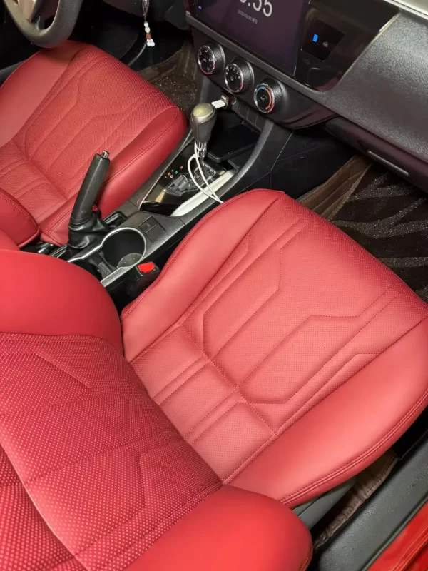 YLA New Design Factory Car Seat Protector High Quality Leather Original Car Accessories Full Set Car Seat Covers - Image 5