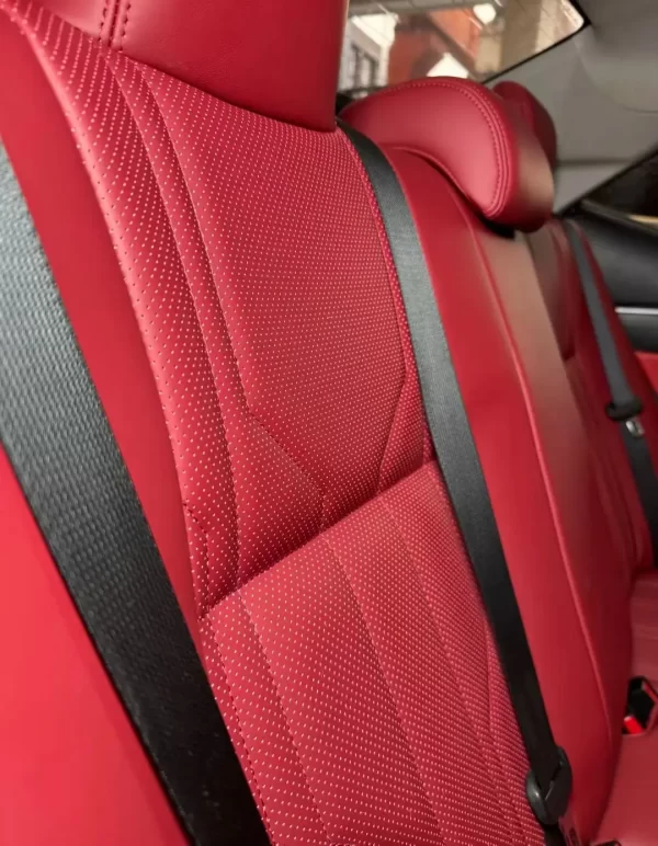 YLA New Design Factory Car Seat Protector High Quality Leather Original Car Accessories Full Set Car Seat Covers - Image 6