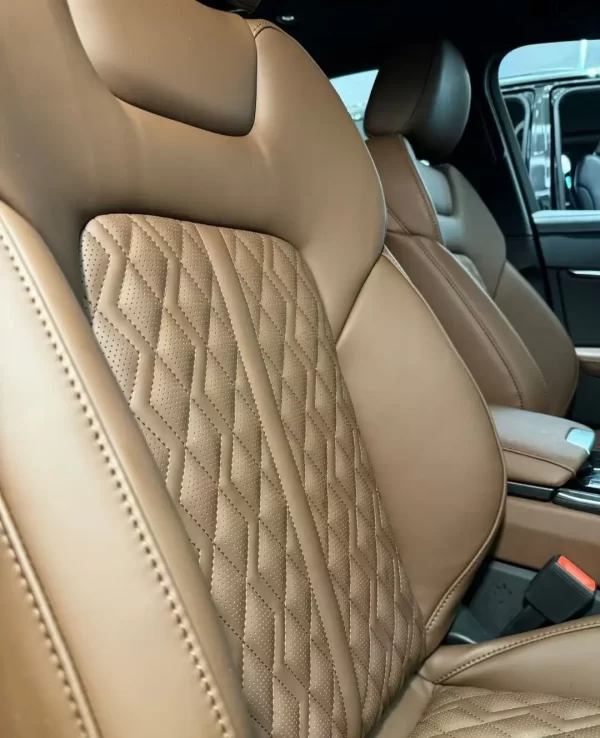 YLA Car Replacement Microfiber Leather Seat Cover for Audi A6 A5 A4 A3 A2 A1 Q3 Q5 Q7 Airbag Compatible - Image 3