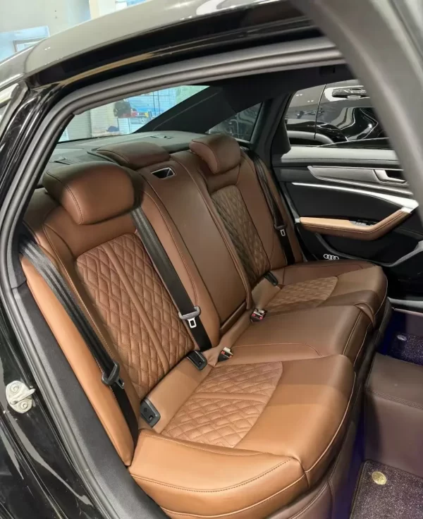 YLA Car Replacement Microfiber Leather Seat Cover for Audi A6 A5 A4 A3 A2 A1 Q3 Q5 Q7 Airbag Compatible - Image 6