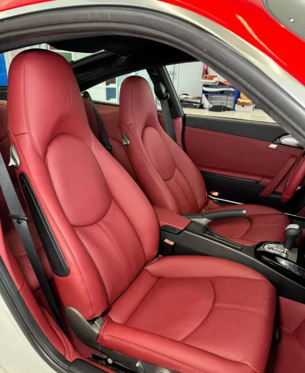 YLA Custom Seat Cover With Leather Car Accessories Waterproof Car Seat Full Set Cover for Porsche 911 - Image 2