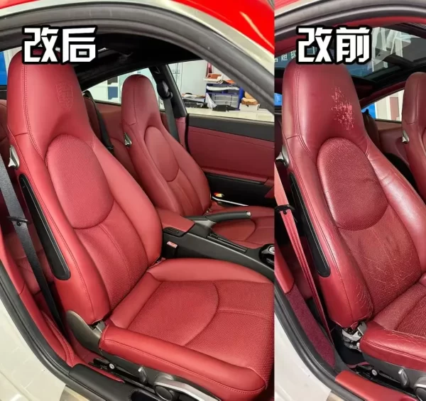 YLA Custom Seat Cover With Leather Car Accessories Waterproof Car Seat Full Set Cover for Porsche 911 - Image 5