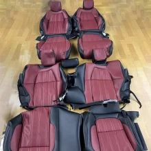 YLA Hot Sales Full Set of Leather Car Seat Cover with Car Seat Cushion Premium Interior Accessory for Honda