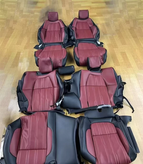 YLA Hot Sales Full Set of Leather Car Seat Cover with Car Seat Cushion Premium Interior Accessory for Honda