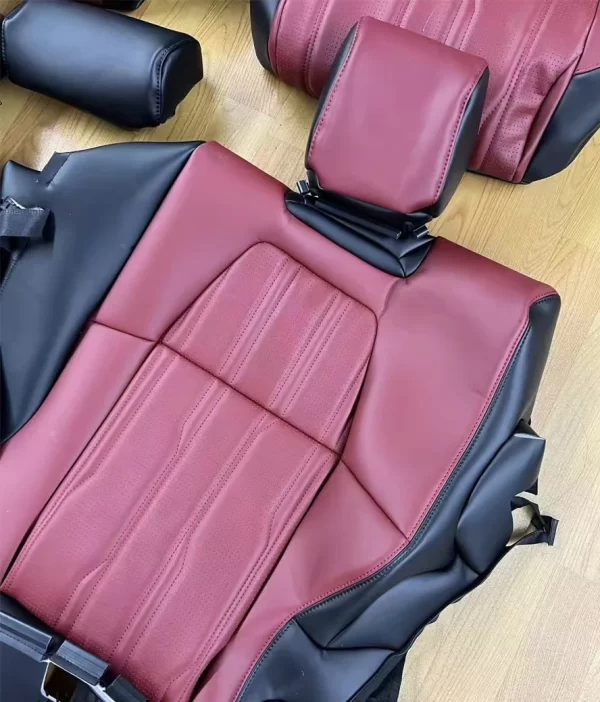 YLA Hot Sales Full Set of Leather Car Seat Cover with Car Seat Cushion Premium Interior Accessory for Honda - Image 3