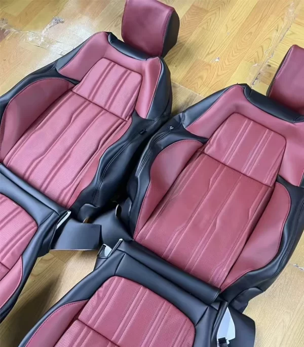 YLA Hot Sales Full Set of Leather Car Seat Cover with Car Seat Cushion Premium Interior Accessory for Honda - Image 6