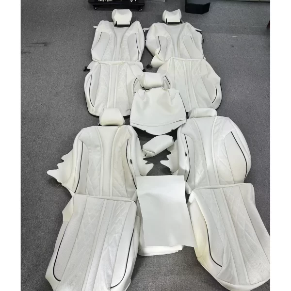 YLA Hot Selling OEM Sport Car Seat Cushion Full Leather Car Seat Covers for Benz s Class