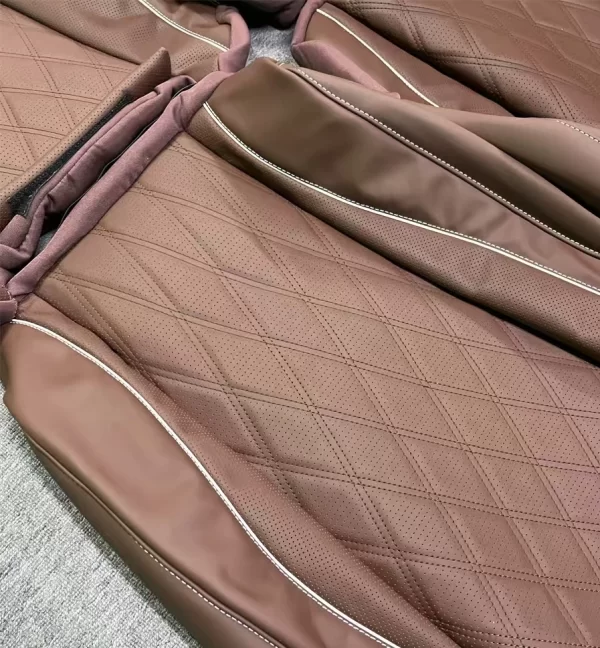 YLA Custom Luxury Leather Nappa Materials Car Accessories Fit Full Set Car Seat Cover for Benz GLS - Image 3