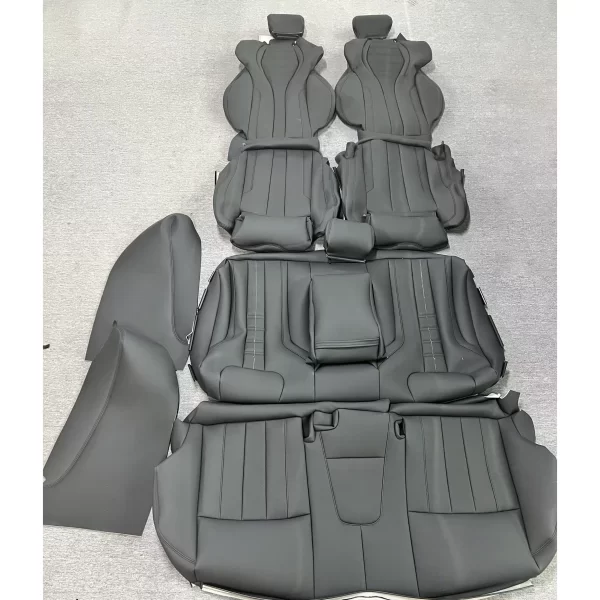 YLA Custom Fit Car Accessories Seat Covers for 5 Seats Full Set Top Quality Leather for Land Rover Range Rover