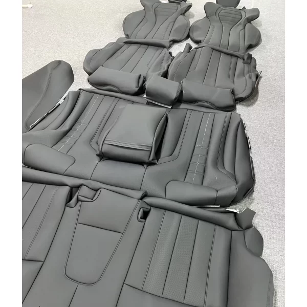 YLA Custom Fit Car Accessories Seat Covers for 5 Seats Full Set Top Quality Leather for Land Rover Range Rover - Image 2