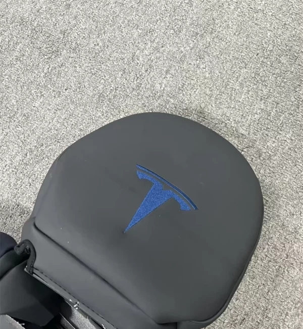 New Special Dermis Car Customized Luxury More 11 Colors Blue pink Full Leather Car Seat Cover for Tesla MODEL 3 - Image 2