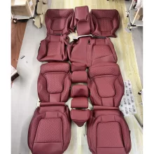 Custom Fit Front Suede Leather Mixed Car Seat Covers 5 Seats for Volkswagen Golf VW Golf Caddy Passat B8 Transporter T5 Polo T4