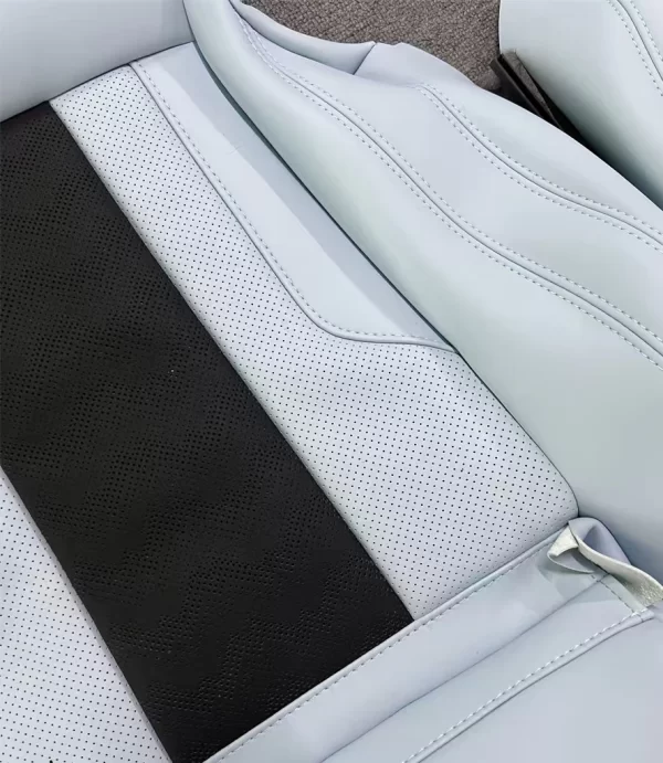 YLA Car Accessories Full Set 5-Seater Front & Rear Seat Covers Custom Fit Luxury Nappa Leather Seat Covers for Toyota Camry BMW - Image 5