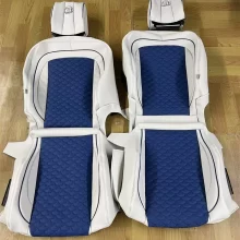 YLA Custom Seat Cover With Leather Car Accessories Waterproof Car Seat Protector Full Set for benz