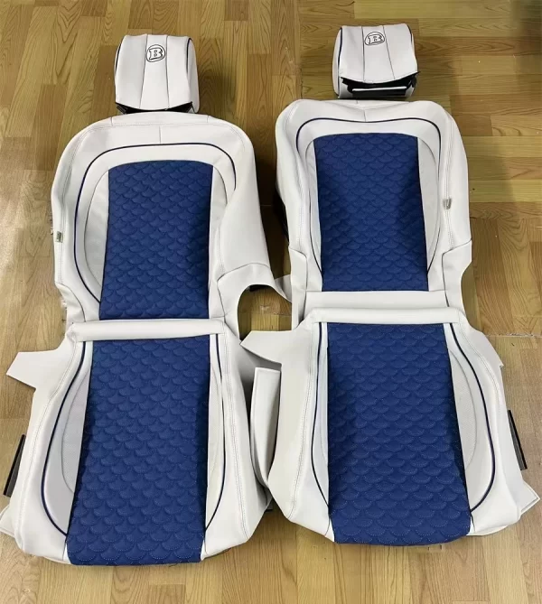 YLA Custom Seat Cover With Leather Car Accessories Waterproof Car Seat Protector Full Set for benz