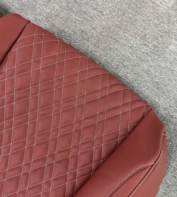 Luxury Genuine Leather Middle Part 5-Seaters Custom Fit for  Lexus IS Series Car Front Rear Seat Kits Covers Cushion - Image 4