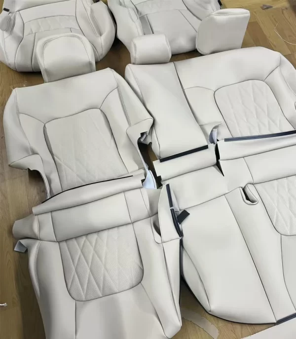 Factory Customized Car Interior Accessories Luxury Leather Car Seat Covers 100%Tested Auto Seat Protector for Land Cruiser - Image 6