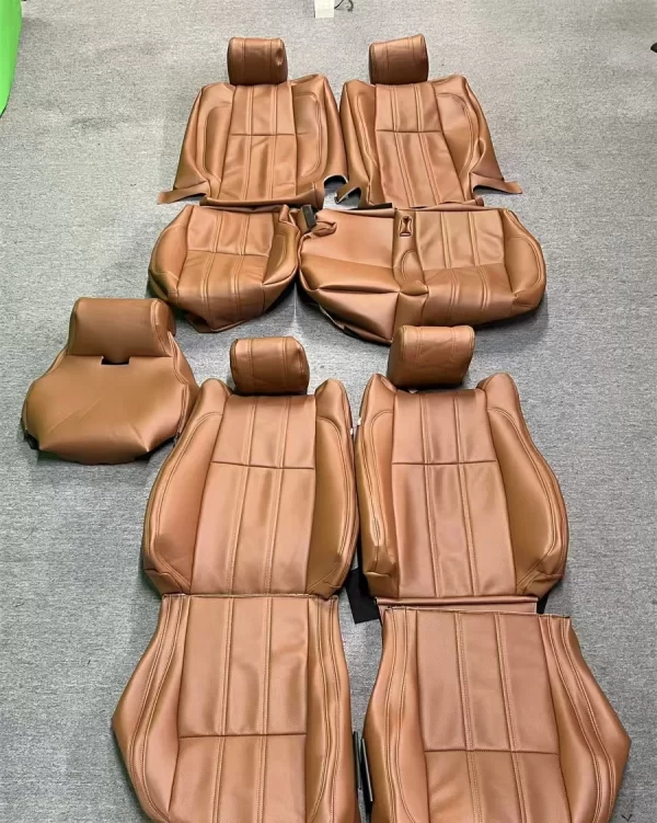 High Quality Custom Size Car Seat Covers for Range Rover  Luxury NAPPA Texture Leather Seat Cover