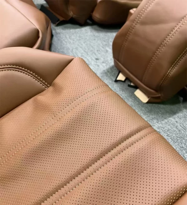 High Quality Custom Size Car Seat Covers for Range Rover  Luxury NAPPA Texture Leather Seat Cover - Image 6