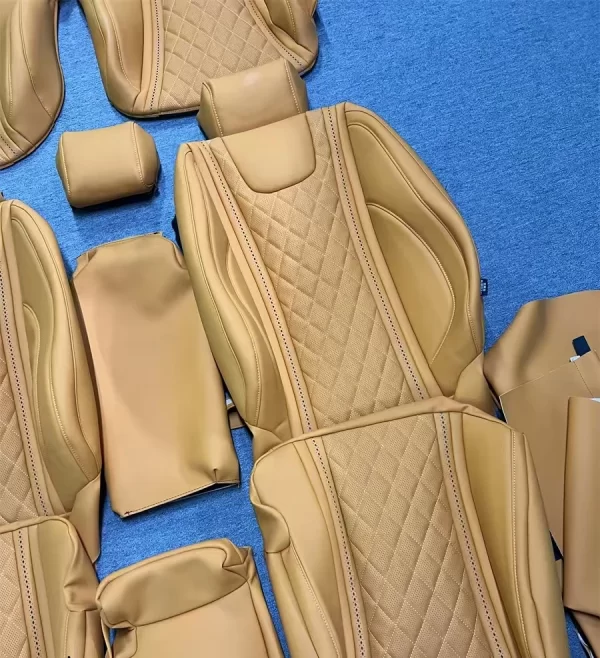 Waterproof Flame Retardant Special Car Seat Covers Fit for Mercedes Benz E-class - Image 4