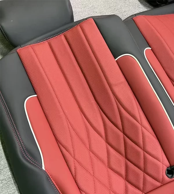 New Design Luxury Full Leather Waterproof Custom Car Seat Covers for Mercedes-Benz A-Class - Image 4