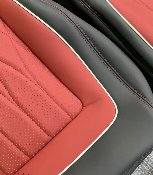 New Design Luxury Full Leather Waterproof Custom Car Seat Covers for Mercedes-Benz A-Class - Image 5